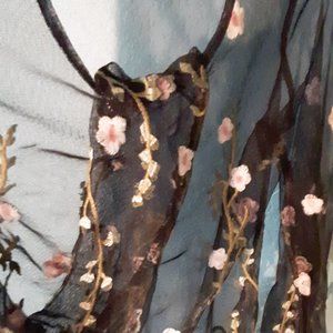 Black mesh long sleeve shirt 🌸🖤🌸